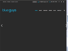 Tablet Screenshot of blueguys.net